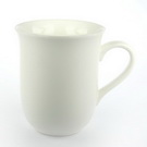 水桶式纯白简约咖啡杯