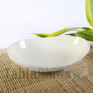 浴缸型波边小白盘 零食盘 点心碟 沙拉盘 菜碟 菜盘